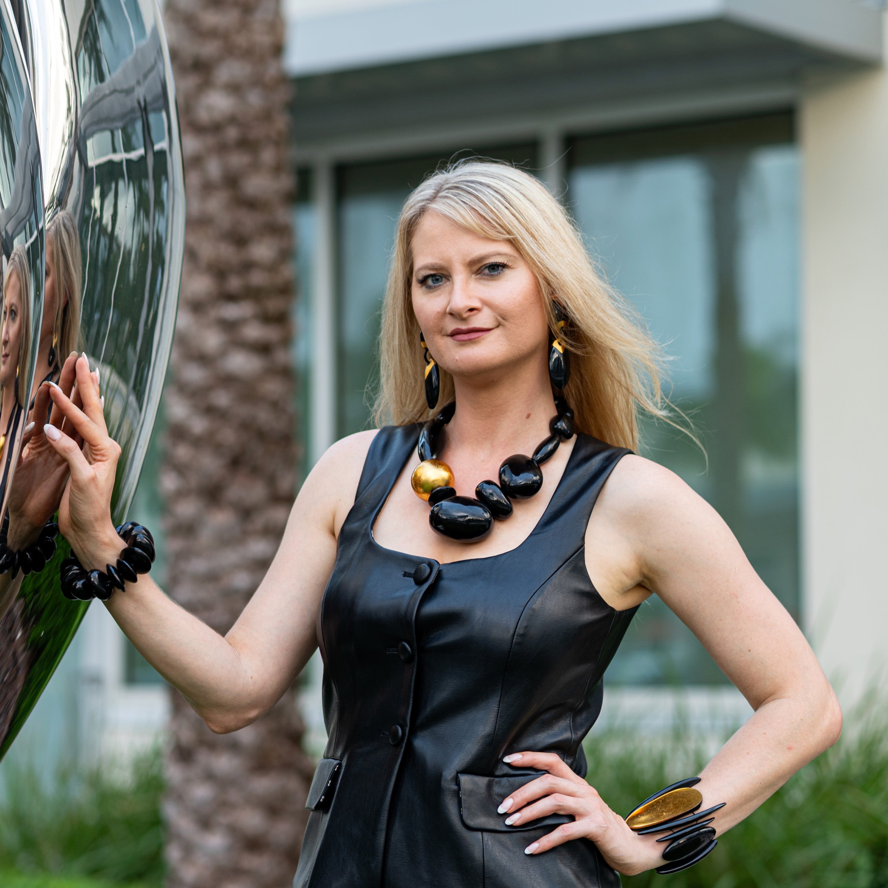statement necklace for black dress Black Dress Jewelry Pairings and How To Wear Them